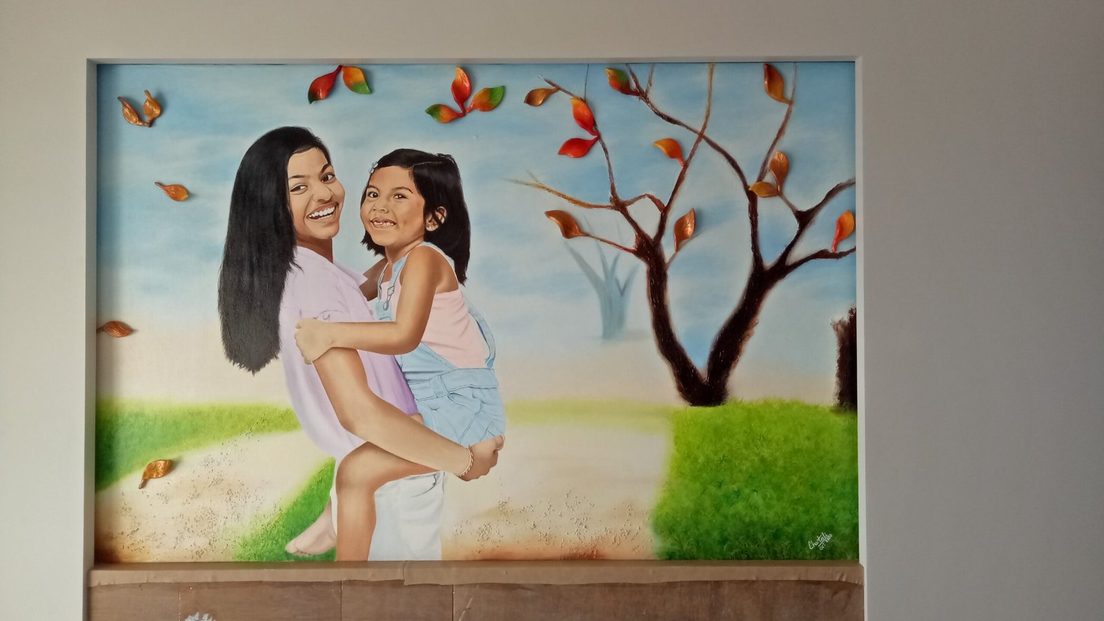 Two Sisters Size 5X7 Feet
